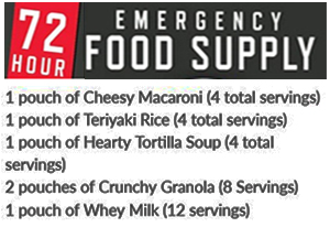 Readywise 72 Hour Emergtency Food